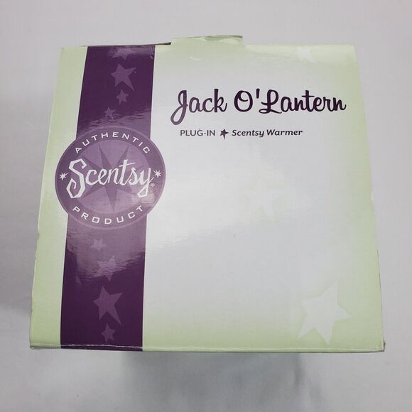 Scentsy Plug In Warmer Jack O’Lantern New In Box Halloween Pumpkin Decoration - Picture 8 of 12